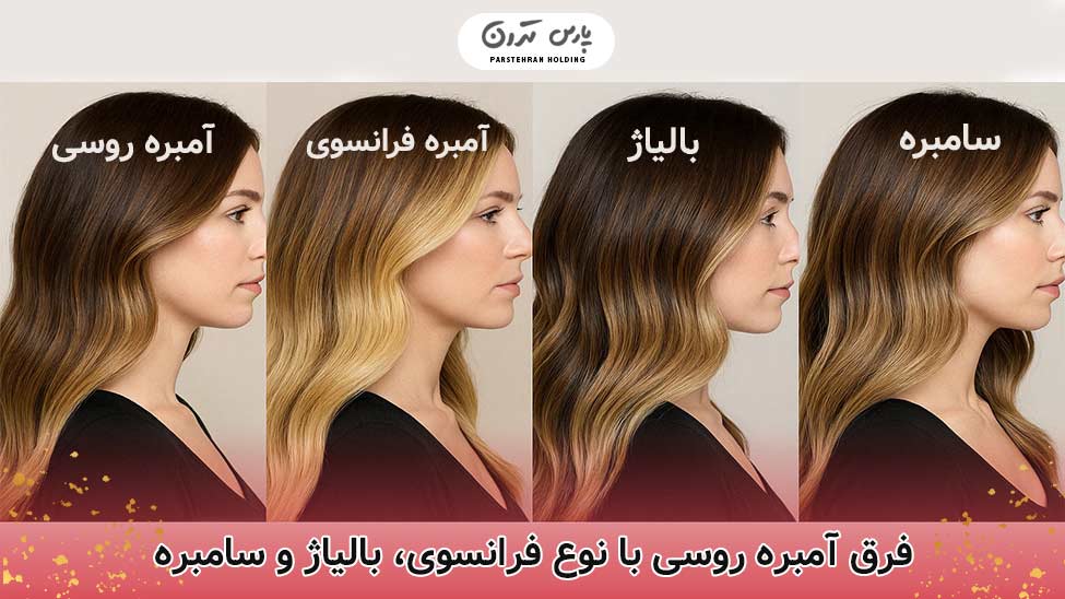 فرق آمبره روسی با نوع فرانسوی، بالیاژ و سامبره