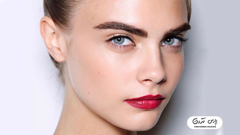Types of eyebrow fibrosis models مدل فیبروز ابرو جدید و طبیعی
