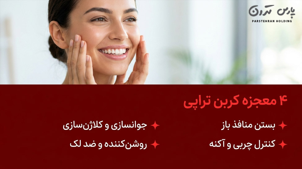 Benefits of carbon therapy for skin pores 1 مزایای کربن تراپی برای منافذ پوست