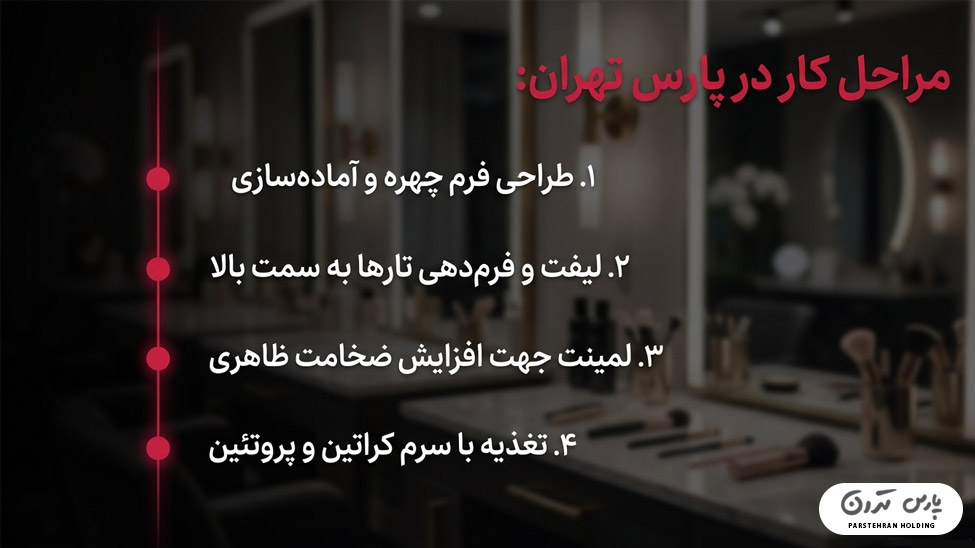 مراحل و خدمات لیفت ابرو در پارس تهران