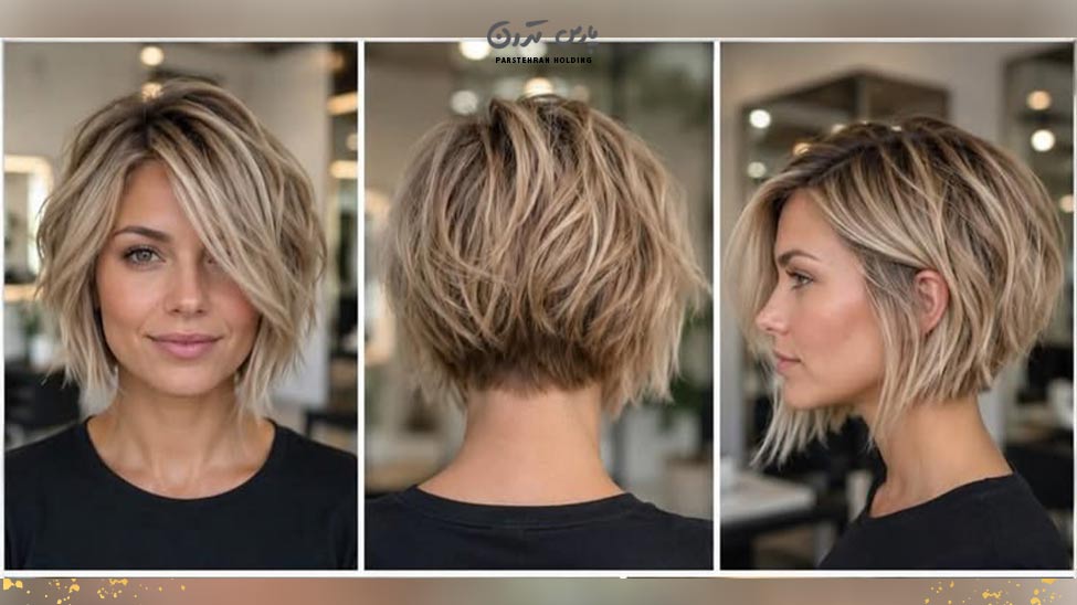 The effect of hair cutting on hair loss short beautiful hair تاثیر کوتاهی مو در ریزش با مدل مو زیبا کوتاه