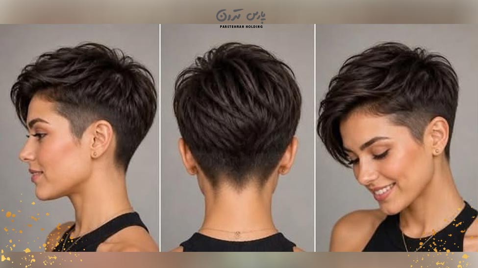 beautiful women short hair 2 تاثیر کوتاهی مو در ریزش کوتاه کردن موهای کم پشت چه تاثیری در زیبایی دارد