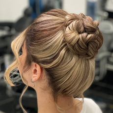 hair chignon قیمت شینیون مو در مشهد