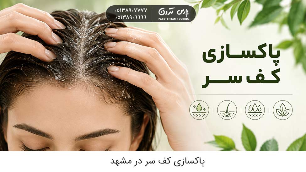 scalp cleansing پاکسازی کف سر در مشهد با خدمات تخصصی و اصولی