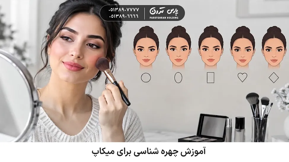 face study for make up 2 آموزش چهره شناسی برای میکاپ